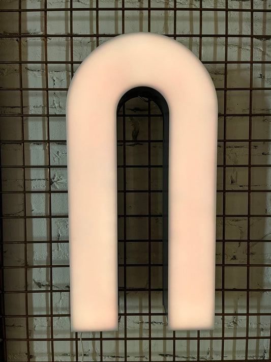 Vintage Leuchtbuchstabe N – Original aus alter Leuchtreklame - goodoldletters