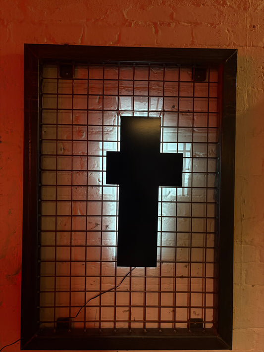 Vintage Leuchtbuchstabe T – Original aus alter Leuchtreklame