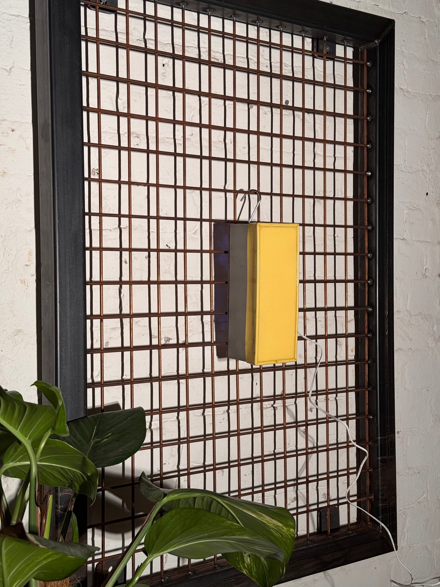 Buchstabe I – Vintage Leuchtbuchstabe aus Metall