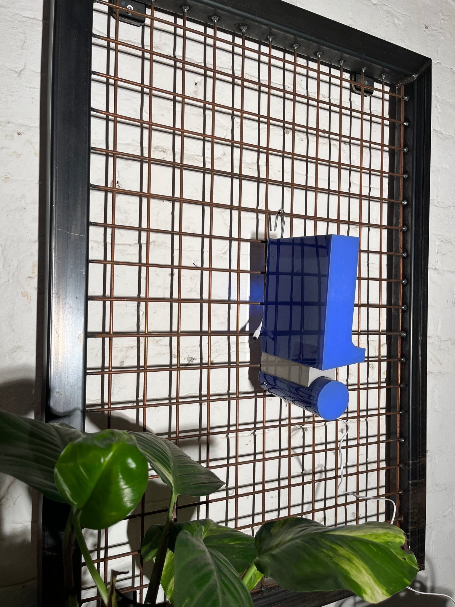 Buchstabe „!“ – Vintage Leuchtbuchstabe aus Metall - goodoldletters